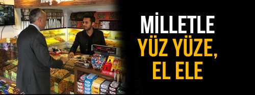 Mehmet Akif Aras Milletimizle Yüz Yüze el ele Gidiyoruz