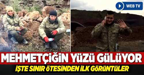 MEHMETÇİK AFRİN'DE ELE GEÇEN İLK KÖYDE 