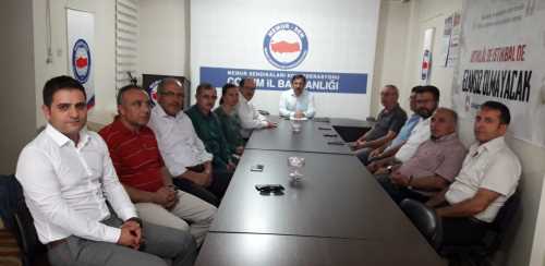 Memur-Sen Çorum şubesi yeni yönetimini  belirlendi