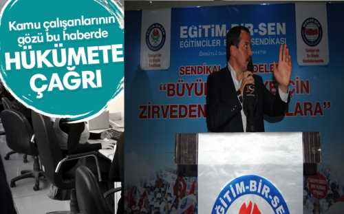 Memur-Sen'den Genel Başkanı Ali Yalçın Çorum'dan Hükümete 'kılık-kıyafet yönetmeliği' çağrısı yaptı