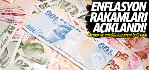 Memur ve emeklinin zammı belli oldu