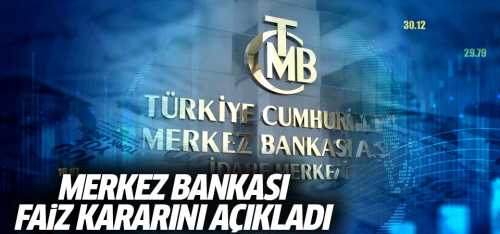 Merkez Bankası faiz kararını %50 Sabit Tuttu!