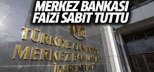 Merkez Bankası faizi sabit tuttu diye $ dolar uçtu