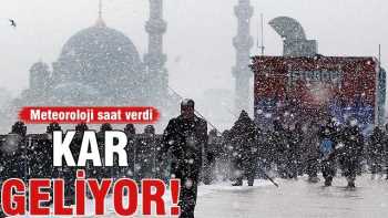 Meteoroloji uyardı! Pazar günü Kar geliyor