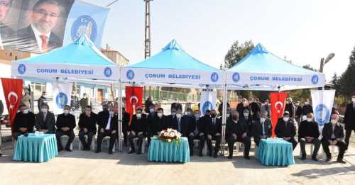 Mezarlıklar Müdürlüğü hizmet binası için temeli atıldı