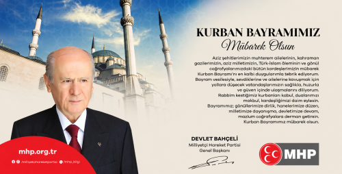 MHP’den Kurban Bayramı Mesajı