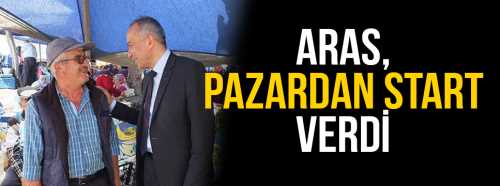 MHP'li M.Akif Aras, Seçim Çalışmalarına Hızlı Başladı