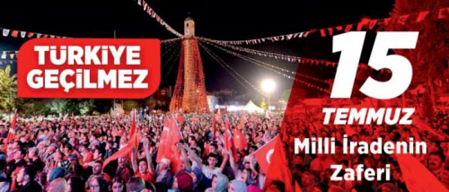 Milletin Zaferi 15 Temmuz 8.Yılında