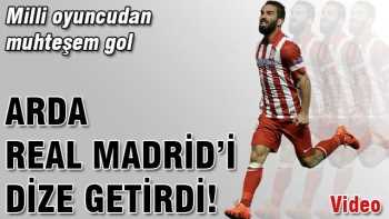 Milli futbolcumuz,Arda Bernabeu'yu salladı