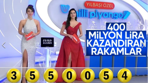 Milli Piyango 2024 yılbaşı özel çekilişi tamamlandı