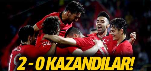 Milli Takım Özbekistan'ı 2-0 yendi!