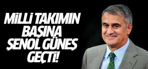 Milli Takımın başına Şenol Güneş geçti!