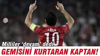 Milliler son nefeste 3 puan kaptı