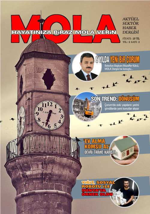 MOLA DERGİSİ YAYIN HAYATINA MERHABA DEDİ