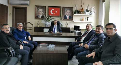 Müdürlerden Ak Parti İl Başkanı Ahlatçı’ya Ziyaret
