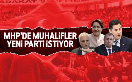MUHALİF MHP'LİLER PARTİ HAZIRLIĞINDA