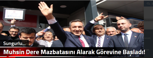 Muhsin Dere Mazbatasını Alarak Görevine Başladı!