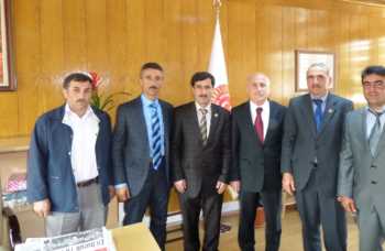 Muhtarlar Derneği’nden Ziyaret