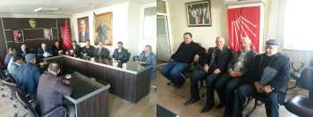 Muhtarlardan A.Rıza  Suludere’ye Kutlama Ziyarete