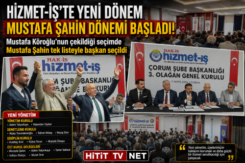 Mustafa Köroğlu’nun Çekildiği Seçimde Mustafa Şahin Tek Listeyle Başkan Seçildi