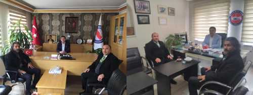 Mustafa Malkoç Sendikacılarla Görüştü