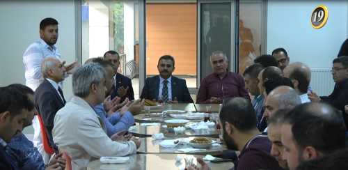 MUZAFFER KÜLCÜ, ESNAFLARLA KAHVALTIDA BULUŞTU