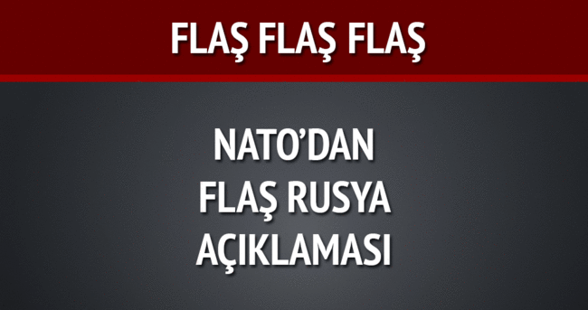 NATO: "Rusya, Suriye barış görüşmelerini baltalıyor"