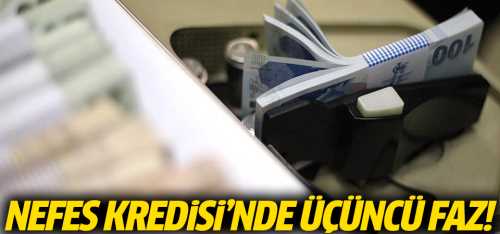 Nefes Kredisi'nde üçüncü Uygulamaya 