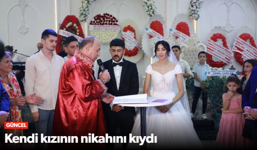 Nikahı Baba Kıydı, Cüzdanı Başkan Verdi!