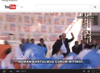 NUMAN KURTULMUŞ YAZIÇARŞIDA  COŞDU