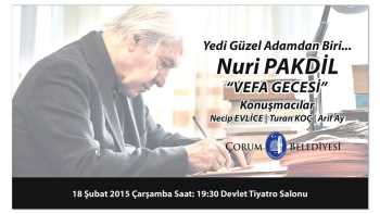 Nuri Pakdil  7 Güzel adamdan biri