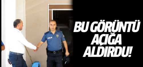 O görüntü Polisi açığa aldırdı!