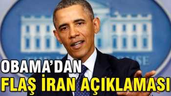 Obama'dan Sondakika İran açıklaması