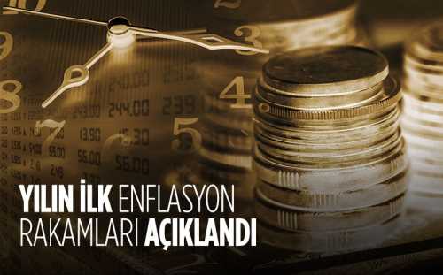 Ocak ayı enflasyon rakamları açıklandı