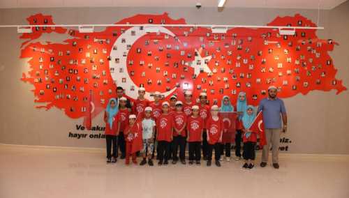 Öğrenciler 15 Temmuz Şehitleri Müzesini ziyaret etti