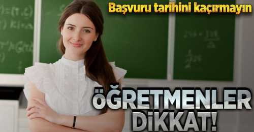 ÖĞRETMEN KADROSUNA ATAMA ZAMANI