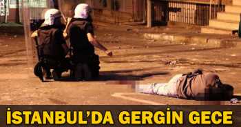 Okmeydanı'nda 7'si polis 9 kişi yaralandı 