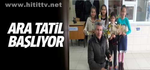 Okullarda ilk ara tatil için son ders zili çalacak