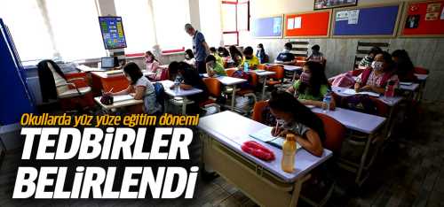 Okullarda Yüz Yüze Eğitime ilişkin Tedbir Listesi Belirledi