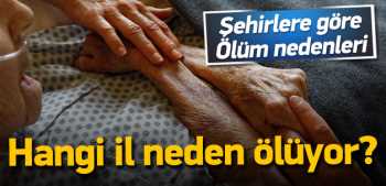 Ölüm oranlarının en yüksek olduğu Şehirler