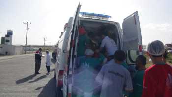 ORGANİZEDE YANGIN ÇIKTI, 3 İŞÇİ DUMANDAN ZEHİRLENDİ 