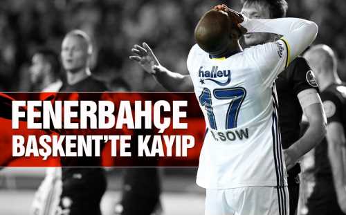 Osmanlıspor - Fenerbahçe: 1-1