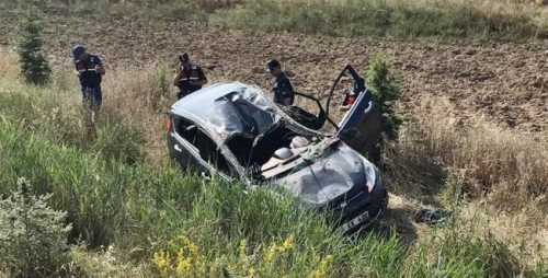 Otomobil Takla Attı 6 Yaralı