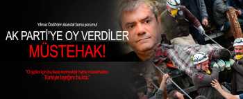 Özdil'den Şok Soma Yorumu