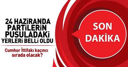 Partilerin oy pusulasındaki yeri belli oldu