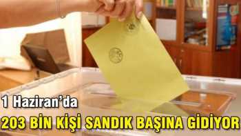 Pazar Günü halk sandık başına gidiyor