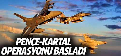 Pençe-Kartal Operasyonu sürüyor