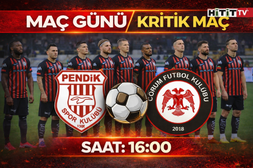 Pendik Spor - ARCA  Çorum FK Maçı!