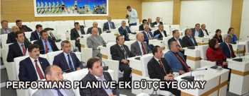 Performans planı ve ek bütçeye onay