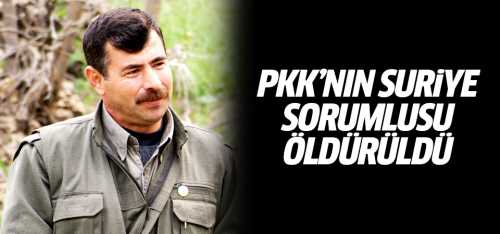 PKK'nın Suriye sorumlusu Sofi Nurettin öldürüldü